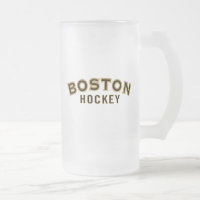 Boston Hockey 16oz Mattiert Glass Tasse