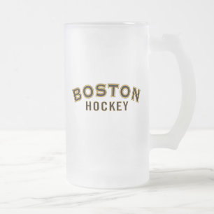 Boston Hockey 16oz Mattiert Glass Tasse