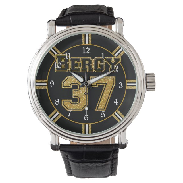 Boston Hockey Bergy 37 Armbanduhr (Vorderseite)