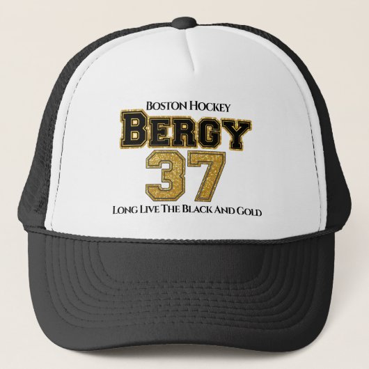 Boston Hockey Bergy 37 Truckerkappe (Vorderseite)