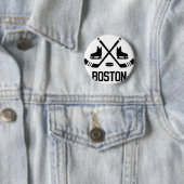 Boston-Hockey Button (Beispiel)