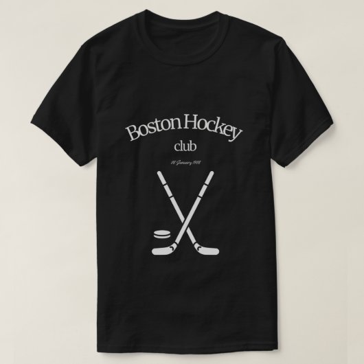 Boston Hockey Club T - Shirt (Design vorne)