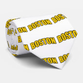 Boston-Hockey-Fan-Geschenke Krawatte (Gerollt)