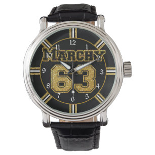 Boston Hockey Marchy 63 Armbanduhr