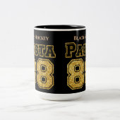 Boston Hockey Pasta 88 Zweifarbige Tasse (Mittel)