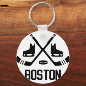 Boston Hockey Schlüsselanhänger (Vorderseite)