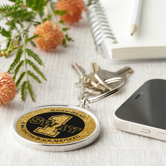 Boston Hockey Sway 1 Schlüsselanhänger (Seite)