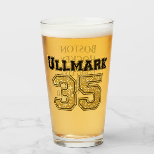 Boston Hockey Ullmark 35 Glas (Vorne (Gefüllt))