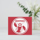 Boston Humster Postcard Postkarte (Stehend Vorderseite)