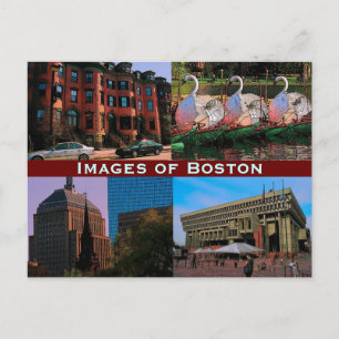 Boston Images Postcard Postkarte