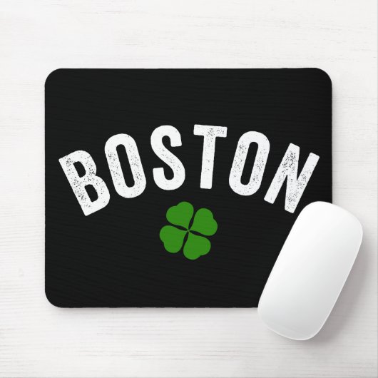 Boston-Iren-Kleeblatt Mousepad (Mit Mouse)