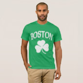 Boston-Iren-Kleeblatt T-Shirt (Vorne ganz)