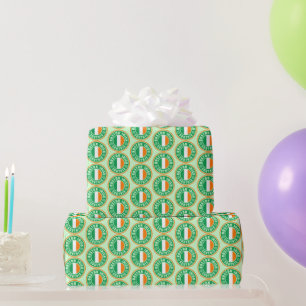 Boston Irish American Southie Geschenkpapier