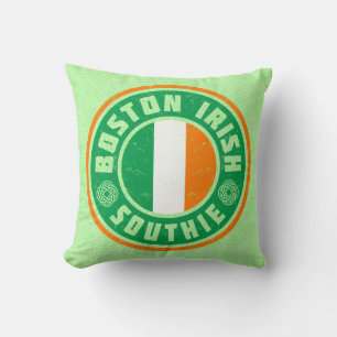 Boston Irish American Southie Pillow Kissen