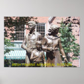 Boston Irish Famine Memorial Poster (Vorne)
