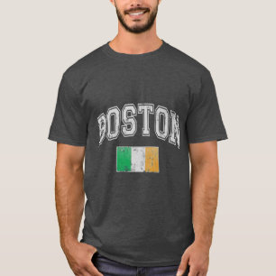 Boston Irish Flag Relaxe Fit T-Shirt
