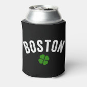 Boston Irish Kleeblatt Dosenkühler (Kanne Rückseite)