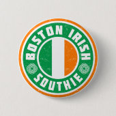 Boston Irish Southie Button (Vorderseite)