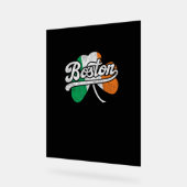 Boston Irish T - Shirt T - Shirt Acrylschild (Winkel)