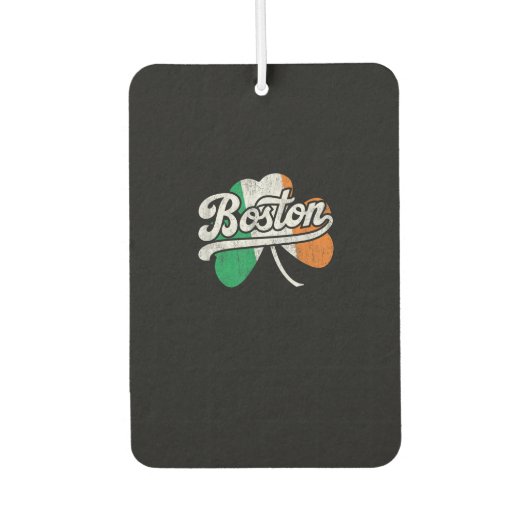 Boston Irish T - Shirt T - Shirt Autolufterfrischer (Vorderseite)