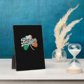 Boston Irish T - Shirt T - Shirt Fotoplatte (Seite)