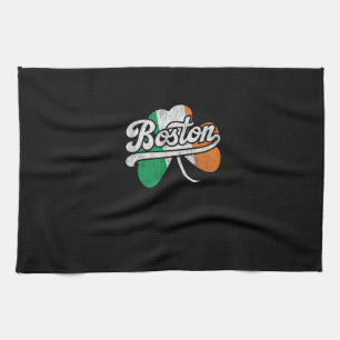 Boston Irish T - Shirt T - Shirt Geschirrtuch