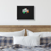 Boston Irish T - Shirt T - Shirt Leinwanddruck (Insitu (Schlafzimmer))
