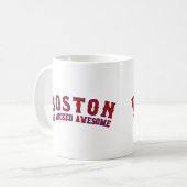 Boston ist böses fantastisches kaffeetasse (Vorderseite Links)