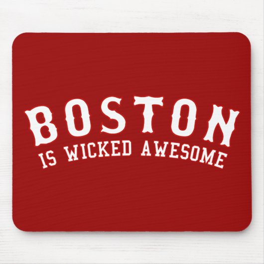 Boston ist böses fantastisches mousepad (Vorne)