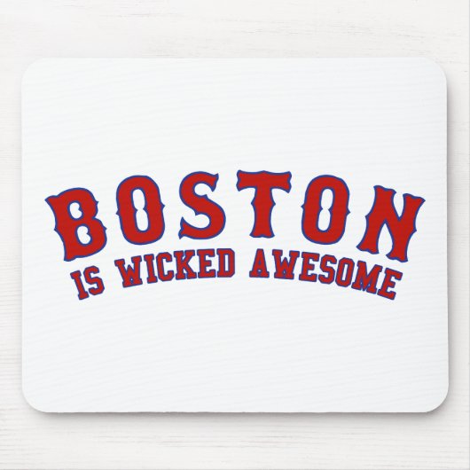 Boston ist böses fantastisches mousepad (Vorne)