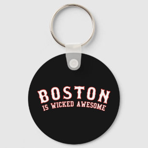 Boston ist böses fantastisches schlüsselanhänger