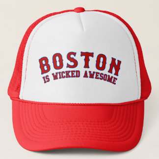 Boston ist böses fantastisches truckerkappe