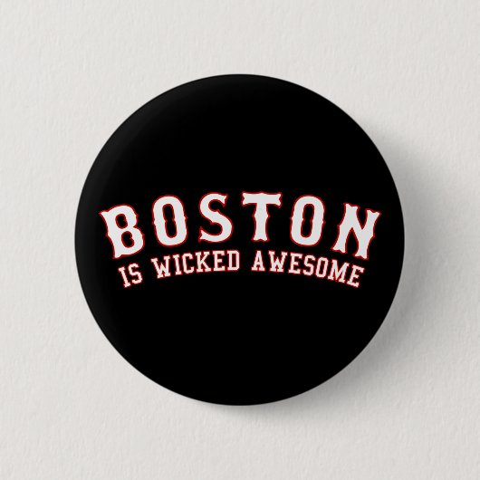 Boston ist Phantastisch verworren Button (Vorderseite)