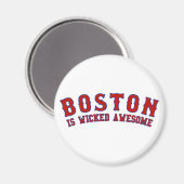 Boston ist Phantastisch verworren Magnet (Vorderseite/Rückseite)