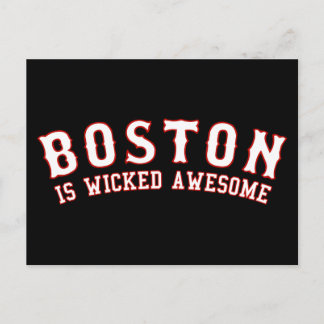 Boston ist Phantastisch verworren Postkarte