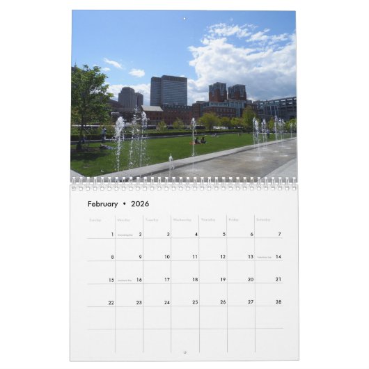 Boston Kalender (Feb 2026)
