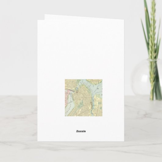 Boston Karte (Rückseite)