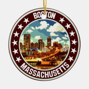 Boston Keramik Ornament