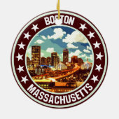 Boston Keramik Ornament (Hinten)