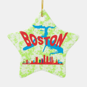 Boston Keramik Ornament
