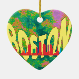 Boston Keramik Ornament