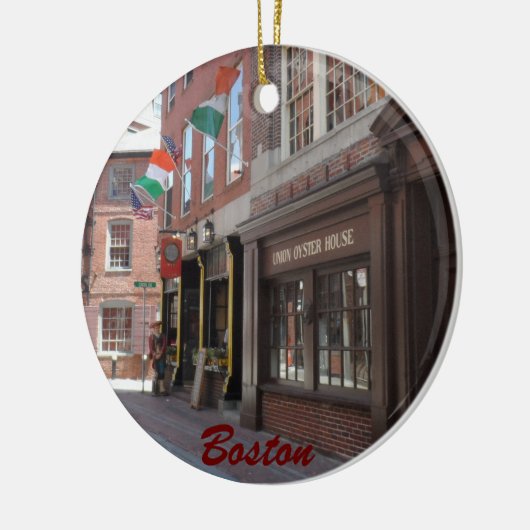 Boston Keramikornament (Links)