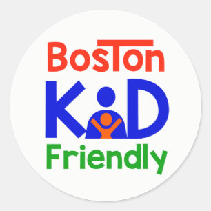 Boston Kid Friendly Sticker
