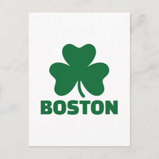 Boston-Kleeblatt Postkarte