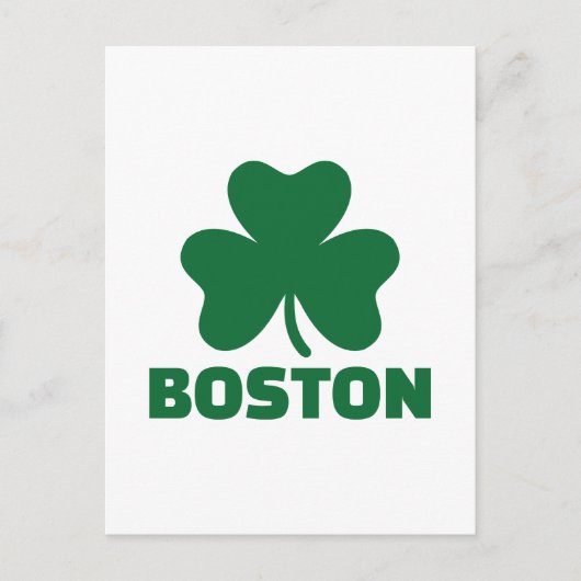 Boston-Kleeblatt Postkarte (Vorderseite)