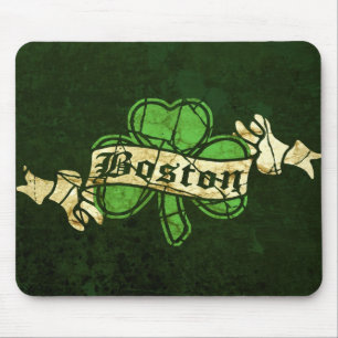 Boston Kleeblatt Vintag Style Mousepad