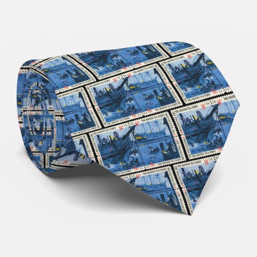 Boston-Krawatten-Party Krawatte (Gerollt)