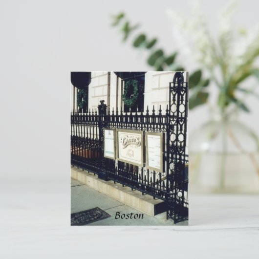 Boston-Kummer Postkarte (Stehend Vorderseite)