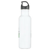 Boston-Läufer Edelstahlflasche (Rückseite)