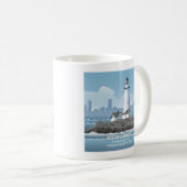 Boston Leuchtturm Kaffeetasse (VorderseiteRechts)